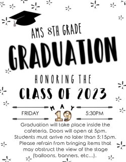 8th Grade Graduation | AMS Prince 8th Grade Graduation | AMS Prince